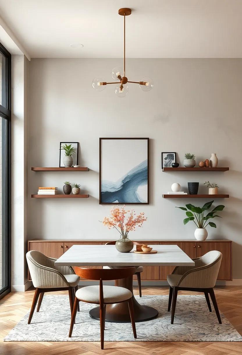 Floating Shelves:‌ Install floating shelves to display ​a mix of art, plants, and decorative items that ‍reinvent your wall space creatively