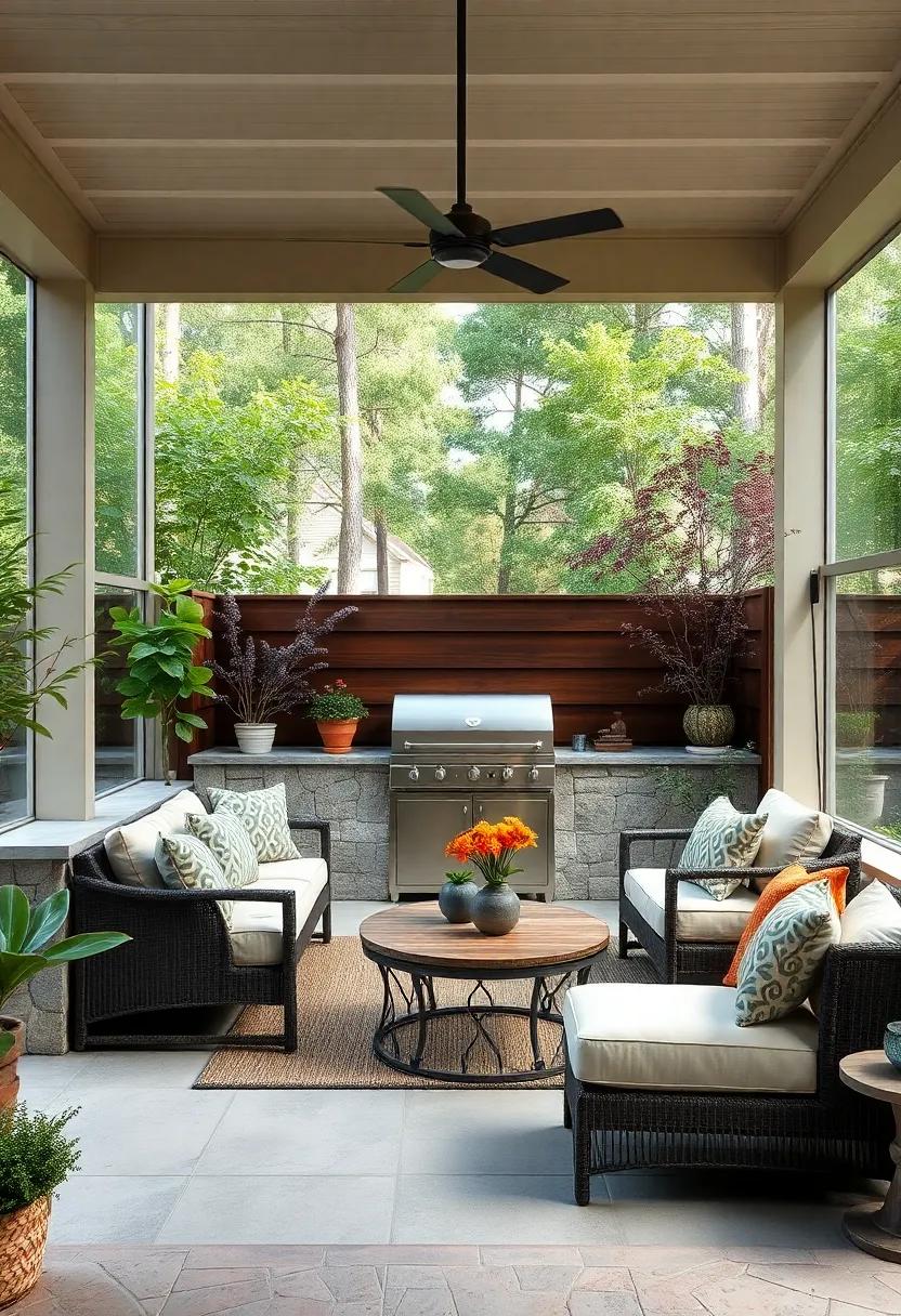 Design an Outdoor ‌Kitchenette: If space allows, create a⁣ natural ​outdoor kitchenette ‍to inspire outdoor dining experiences with ⁢an​ earthy feel