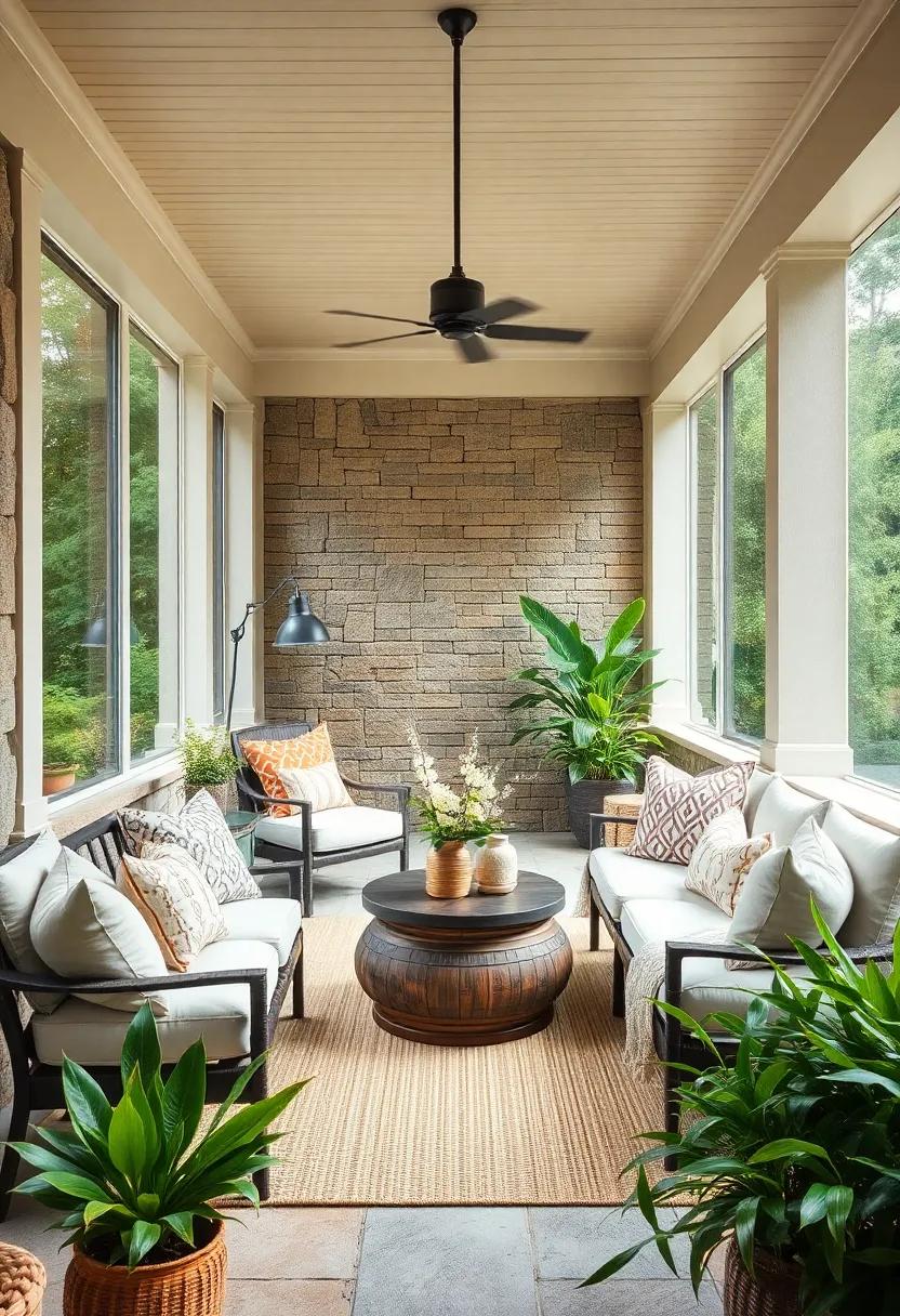 Incorporate Natural Textiles: Opt‌ for cotton, ​hemp, ⁤or linen‌ fabrics‌ for cushions and throws to create a cozy⁤ atmosphere while ​maintaining an organic feel