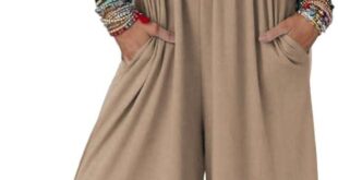 Tongmingyun Women’s Smocked Jumpsuits – how we wear it