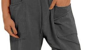 BASQDOV Women’s Plus Size Jumpsuit — how we wear it