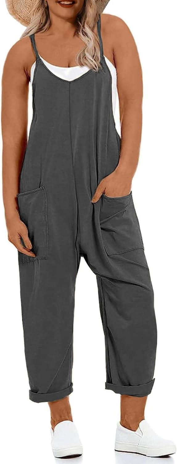 BASQDOV Women’s Plus Size Jumpsuit — how we wear it