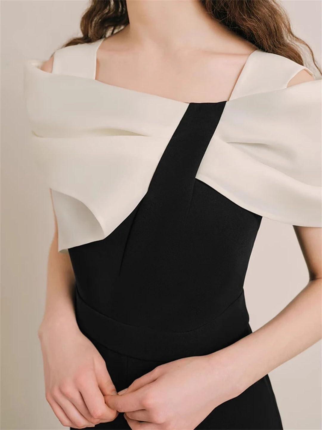 Generic Women's Hit Color Spliced Slim Jumpsuit — we wore it