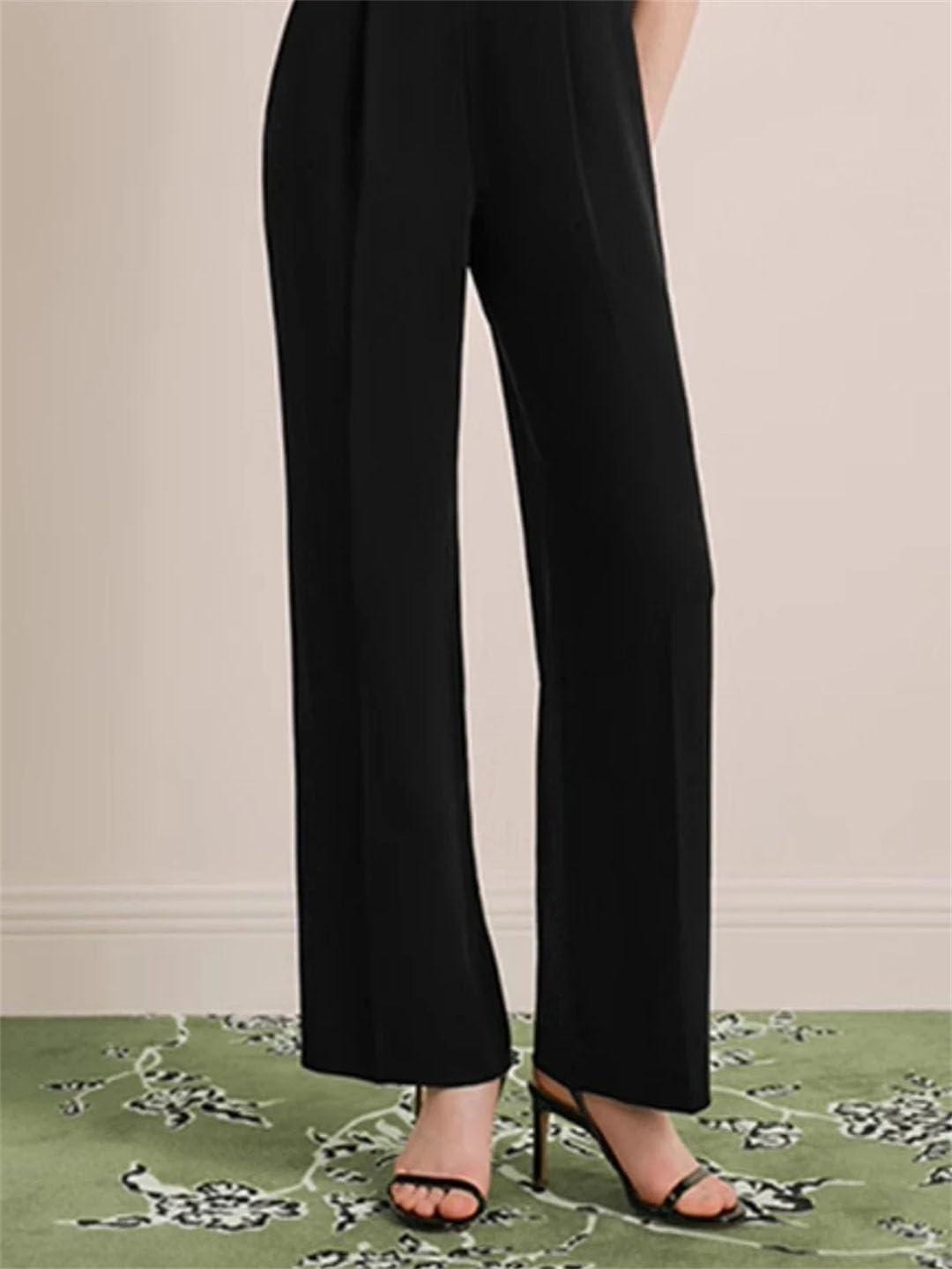 Generic Women's Hit color Spliced Slim Jumpsuit — we wore it