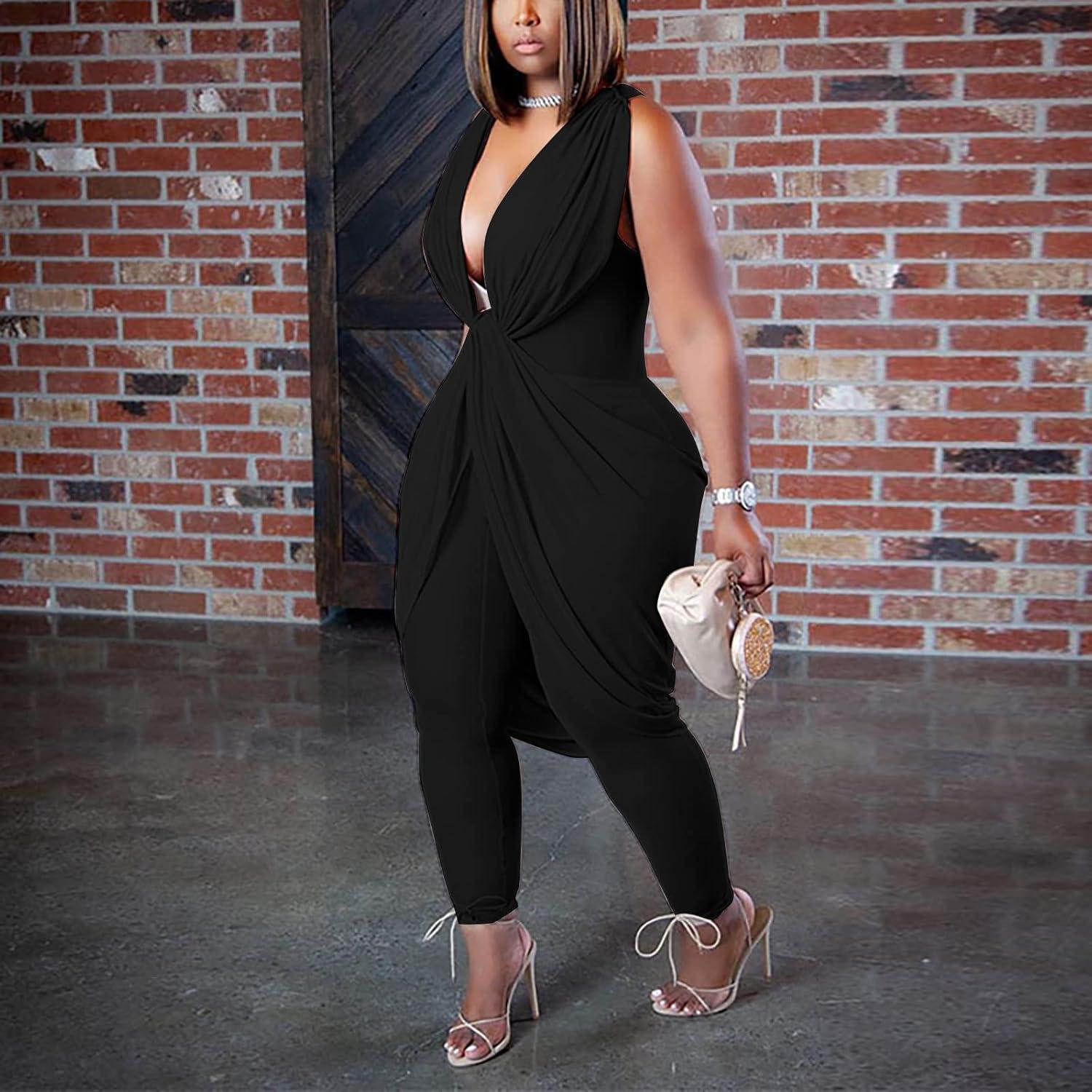 ZYXTIM Women's Elegant Jumpsuit - how we wear it around town