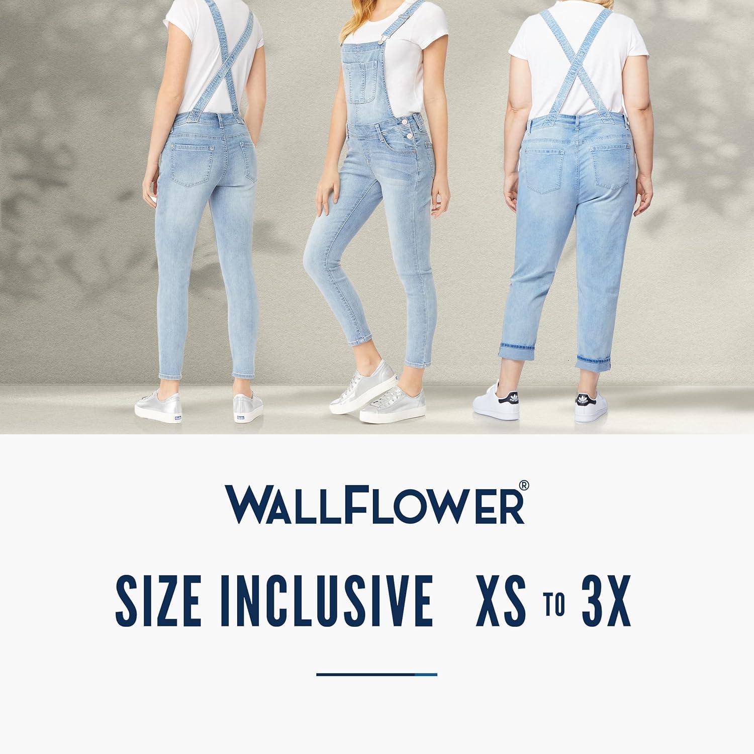 wallflower Women's Overalls Juniors ⁤- ⁣movement and fit