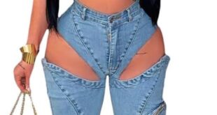 Miaomiaowu Y2k Jeans Suit Wrap Top And Pants We Wore