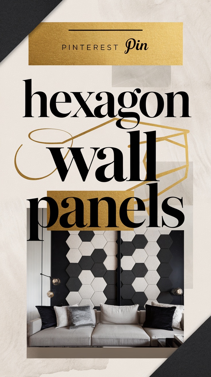 Hexagon Wall Panels