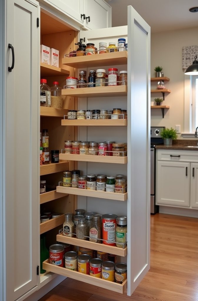 Pull-Out Pantry Shelves