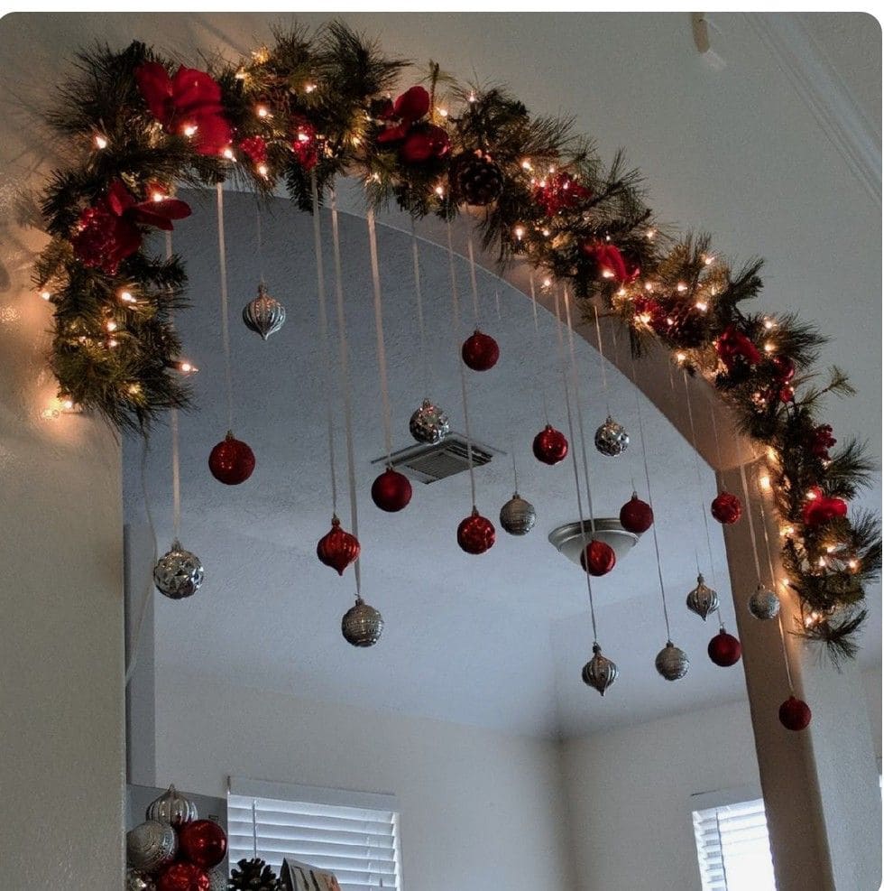 Ornament Curtain Archway