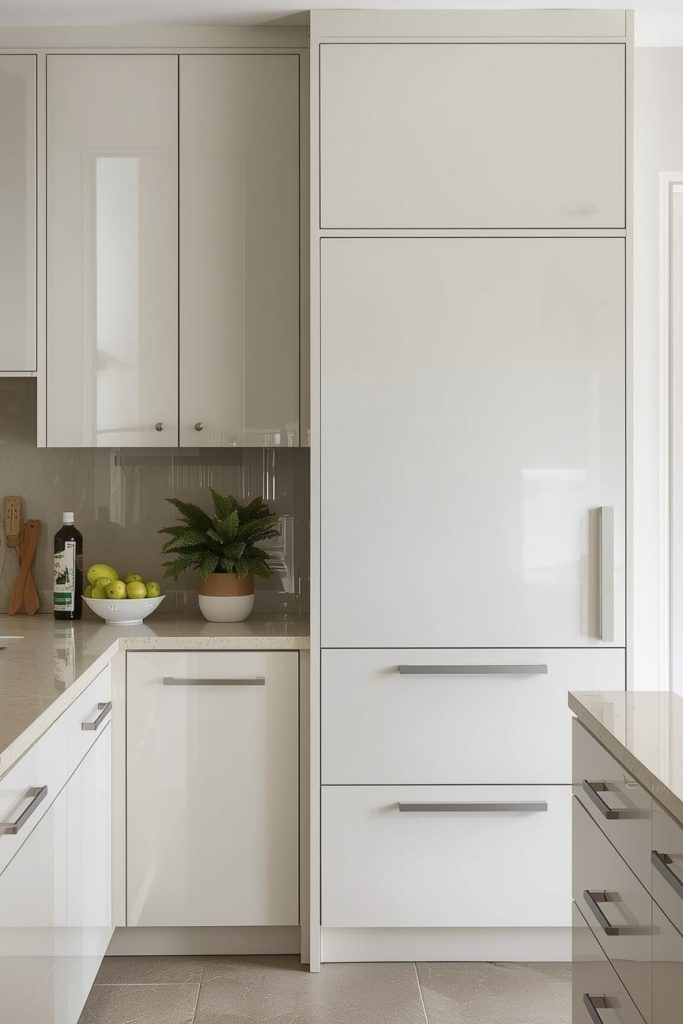 Pastel and Dusty Rose Kitchen Accents