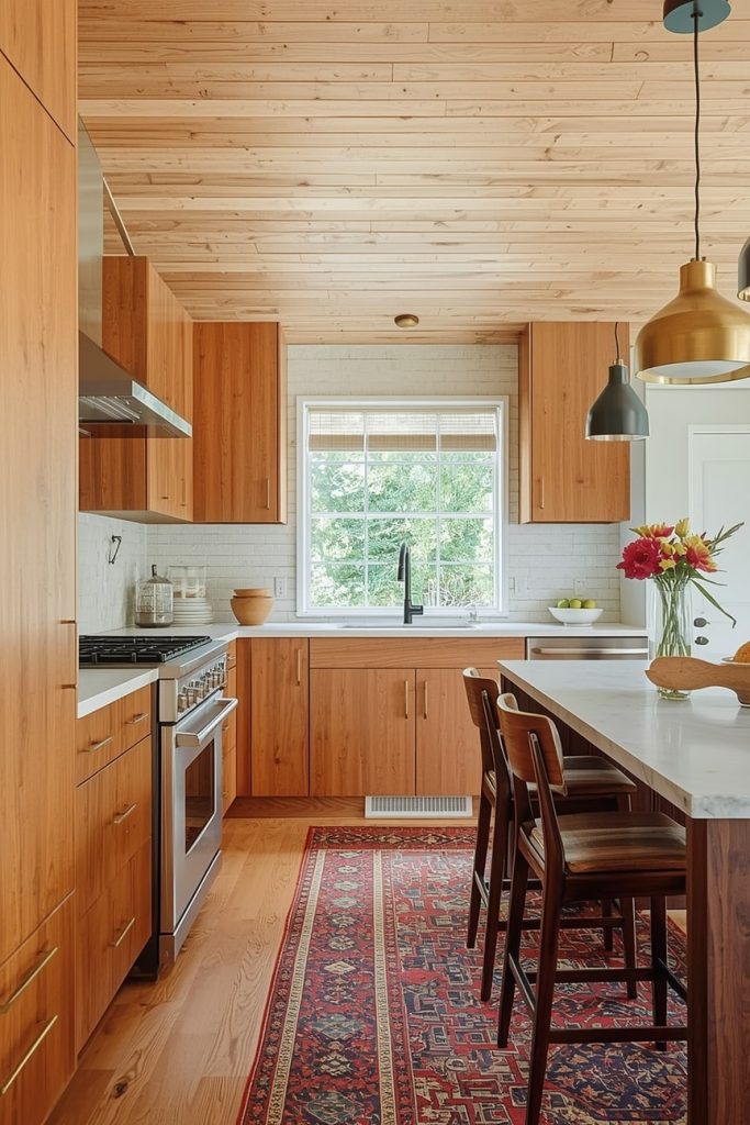 Small Midcentury Kitchen Ideas That Maximize Space