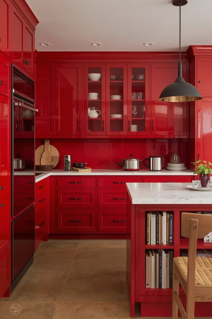 Red Kitchen Backsplash Ideas for a Pop of Color