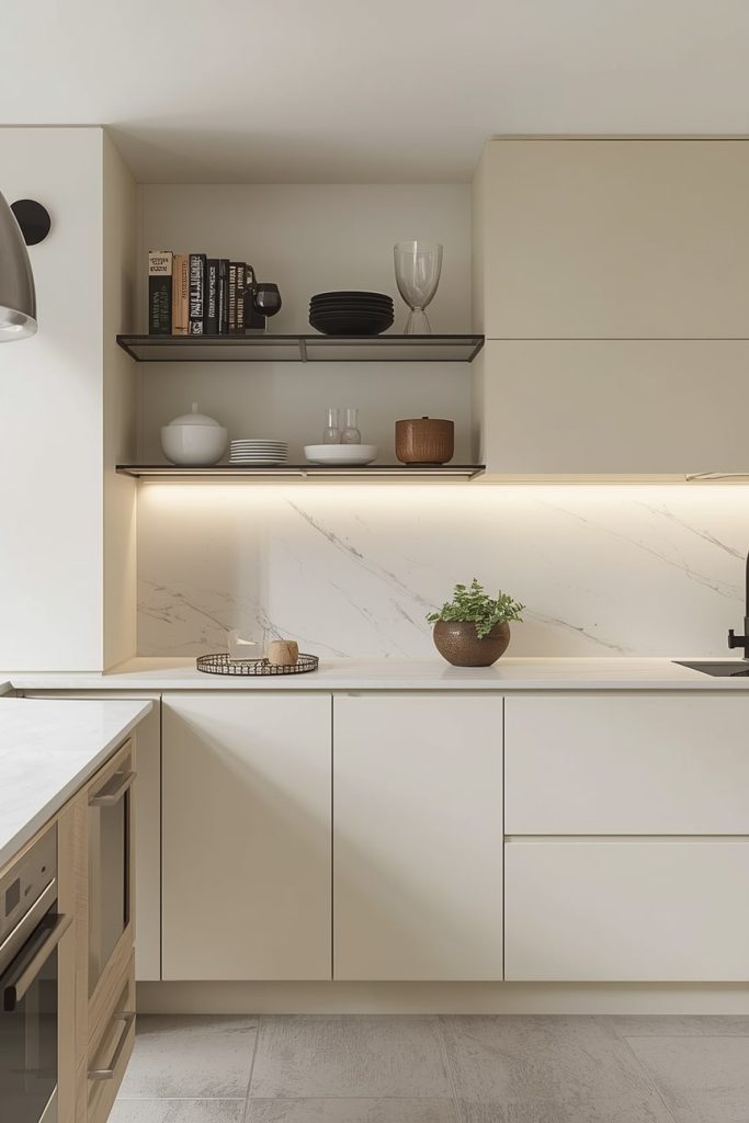 Modern Cream Kitchen Ideas