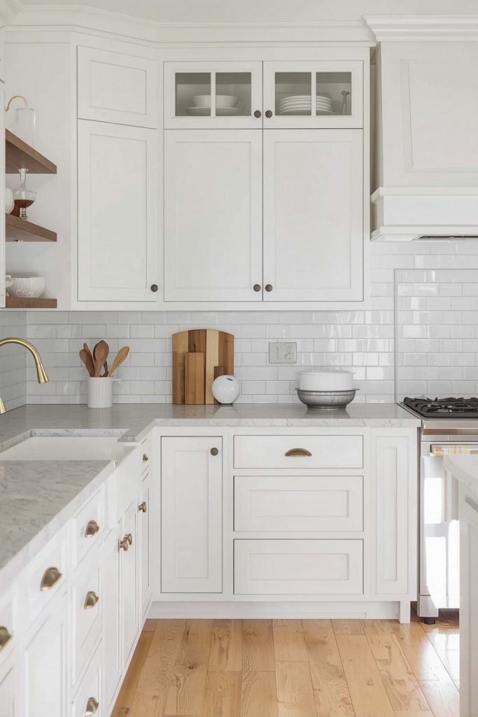 Cozy Country Kitchen Decor with Soft Textures