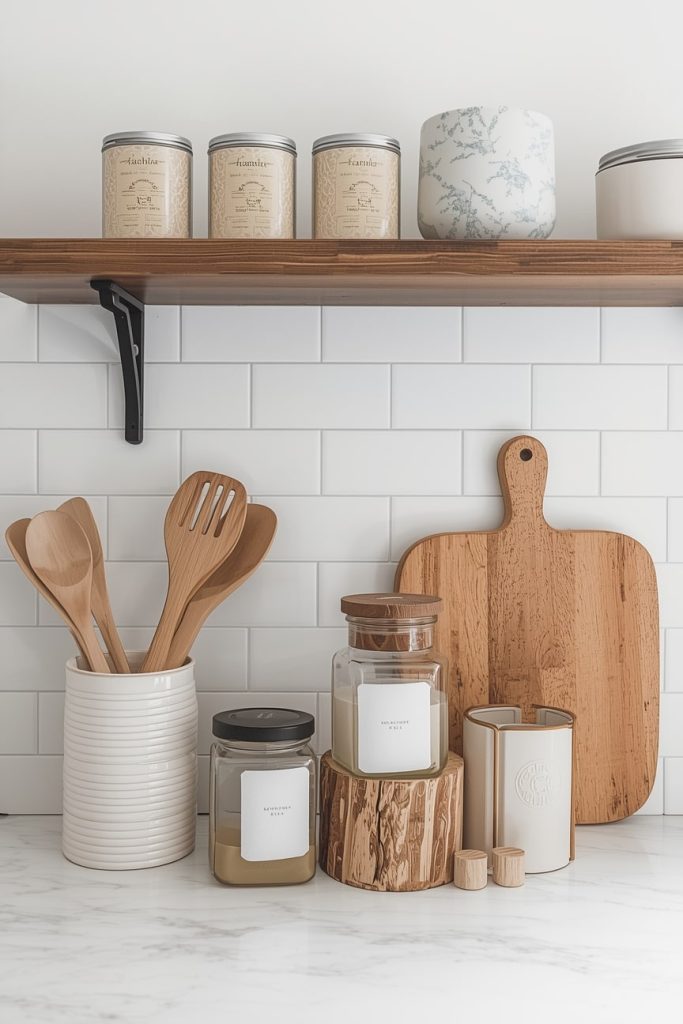 Small Kitchen Counter Decor Ideas That Save Space