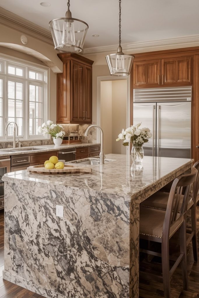 Raised Kitchen Platform for Multi-Zone Functionality