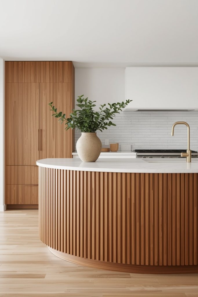 The Curved & Fluted Trend (2025 Design)