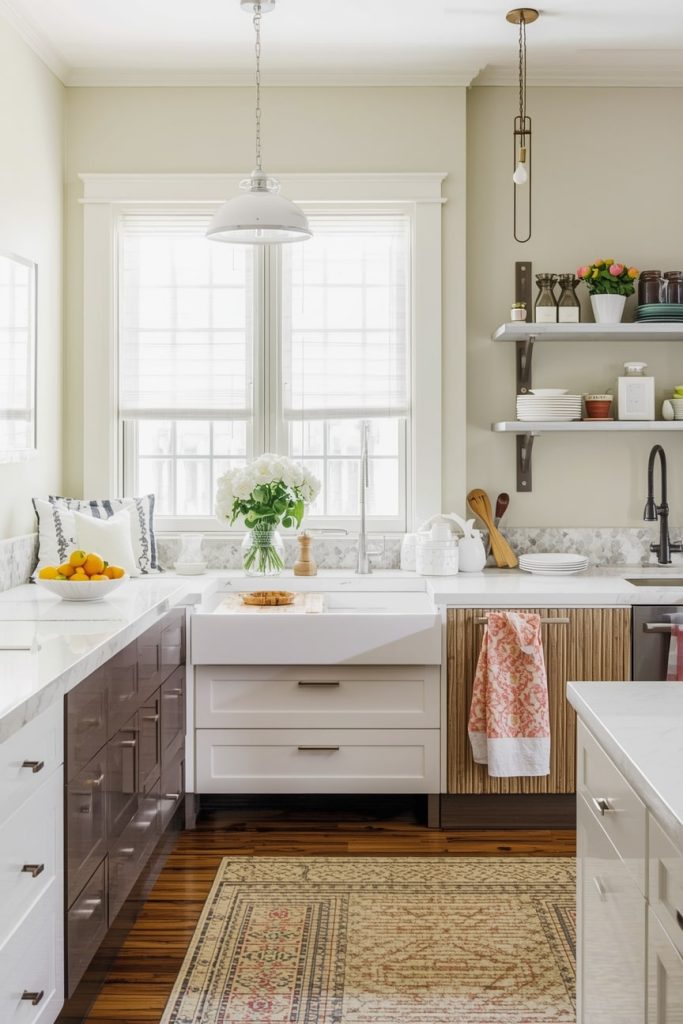 Extend Your Layout With an L-Shaped Breakfast Bar