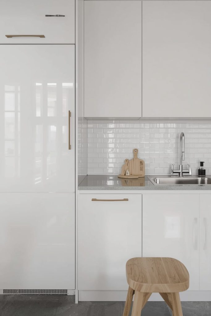 Add Under-Counter Cabinets for Hidden Storage