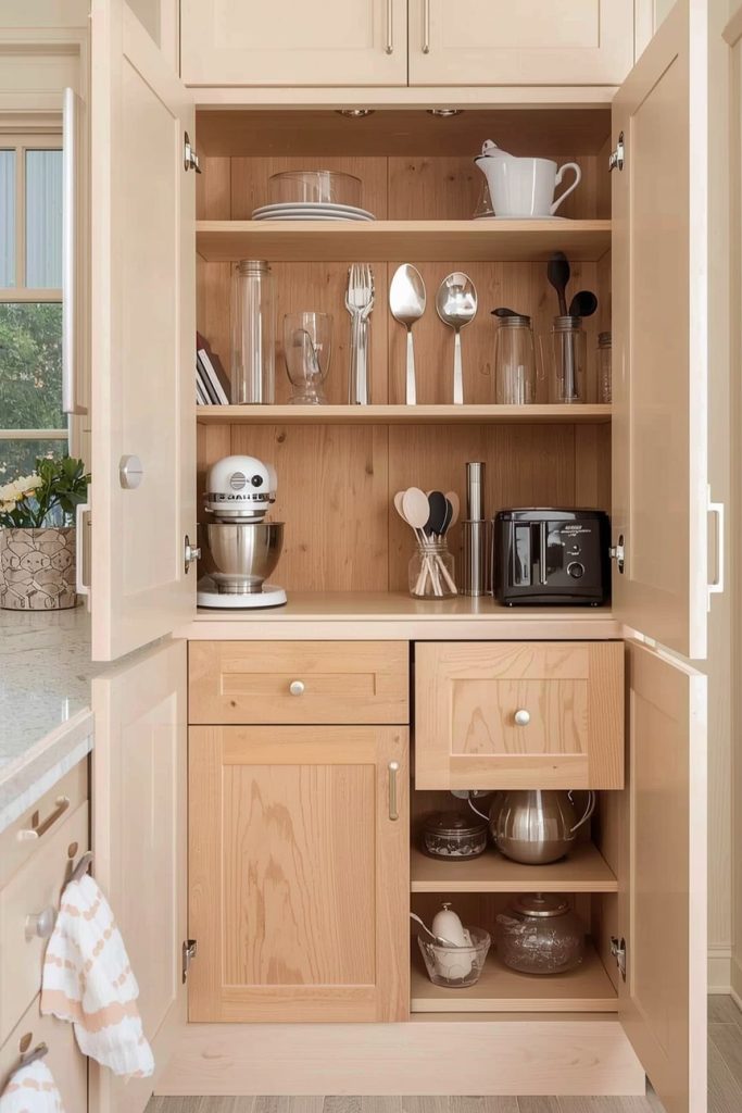 Utilize Narrow Cabinets for Small Gaps
