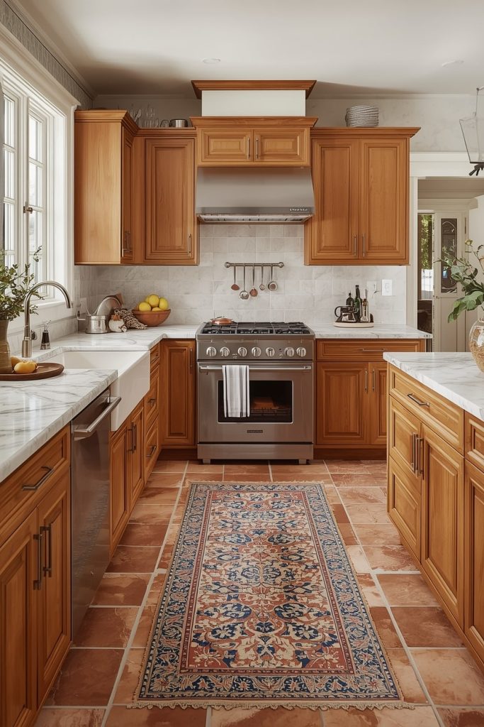 Rustic Kitchen Tiles for a Cozy Feel