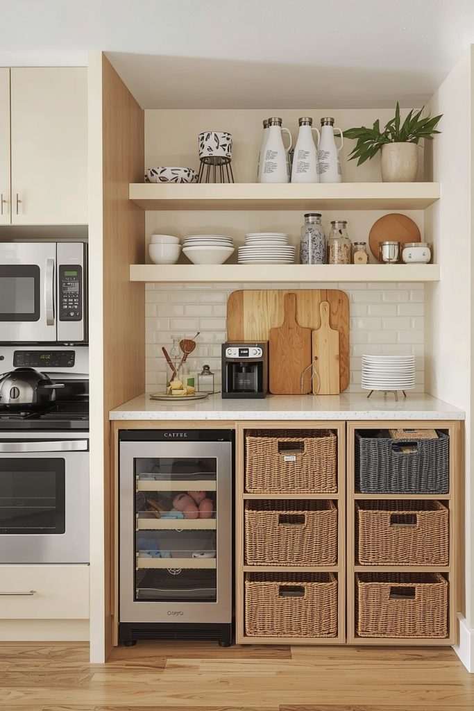 Improve Tiny Kitchen Organization