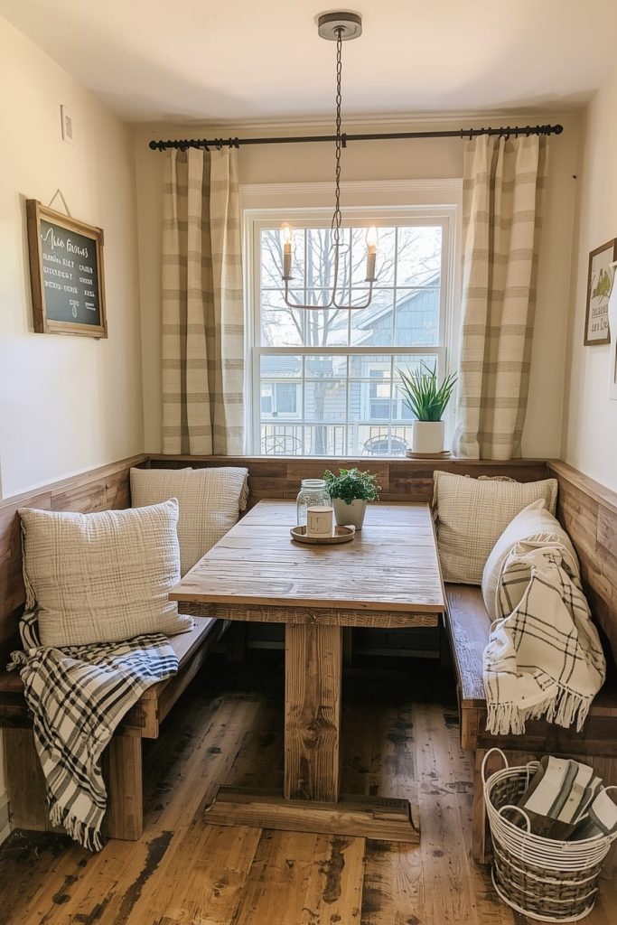 DIY Banquette Seating for a Personalized Touch