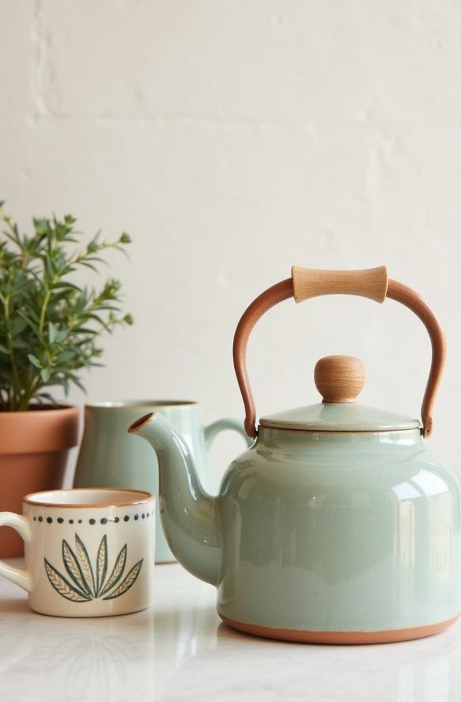 Ceramic Kettles for Organic Charm