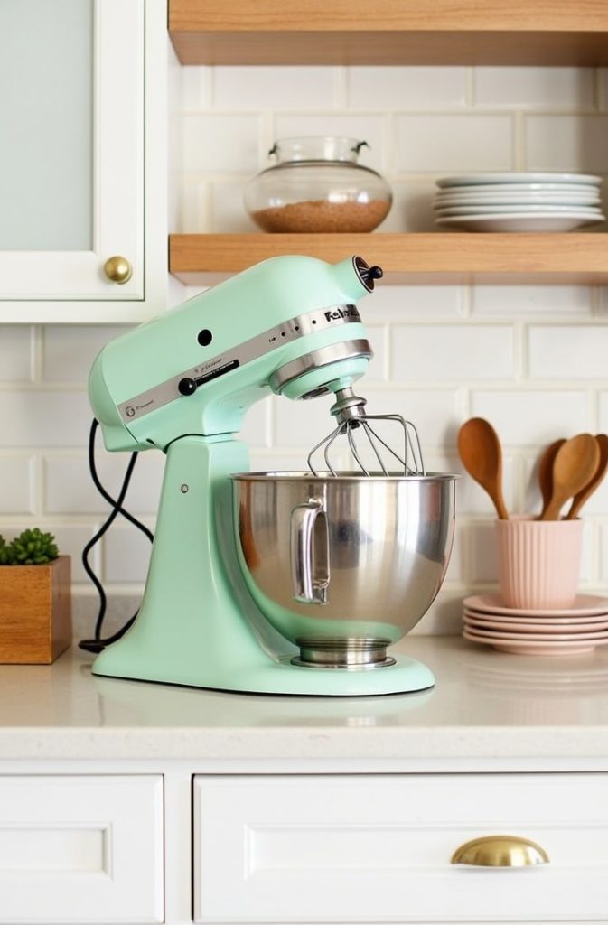 Colorful Stand Mixers as Statement Pieces