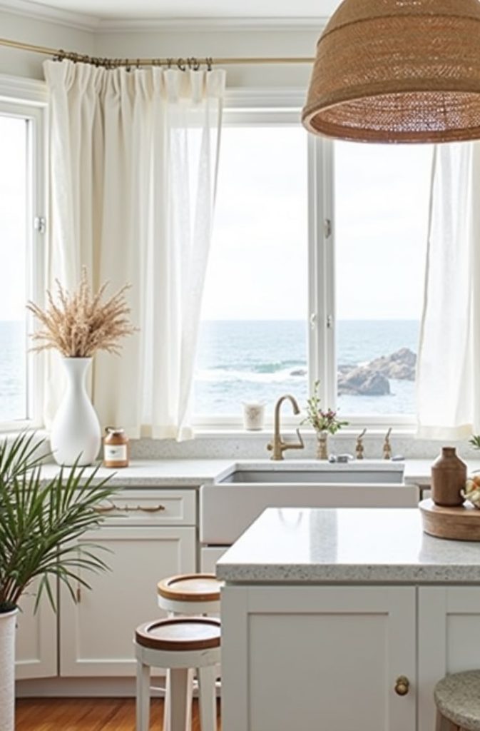 Create a Calm and Inviting Coastal Ambiance