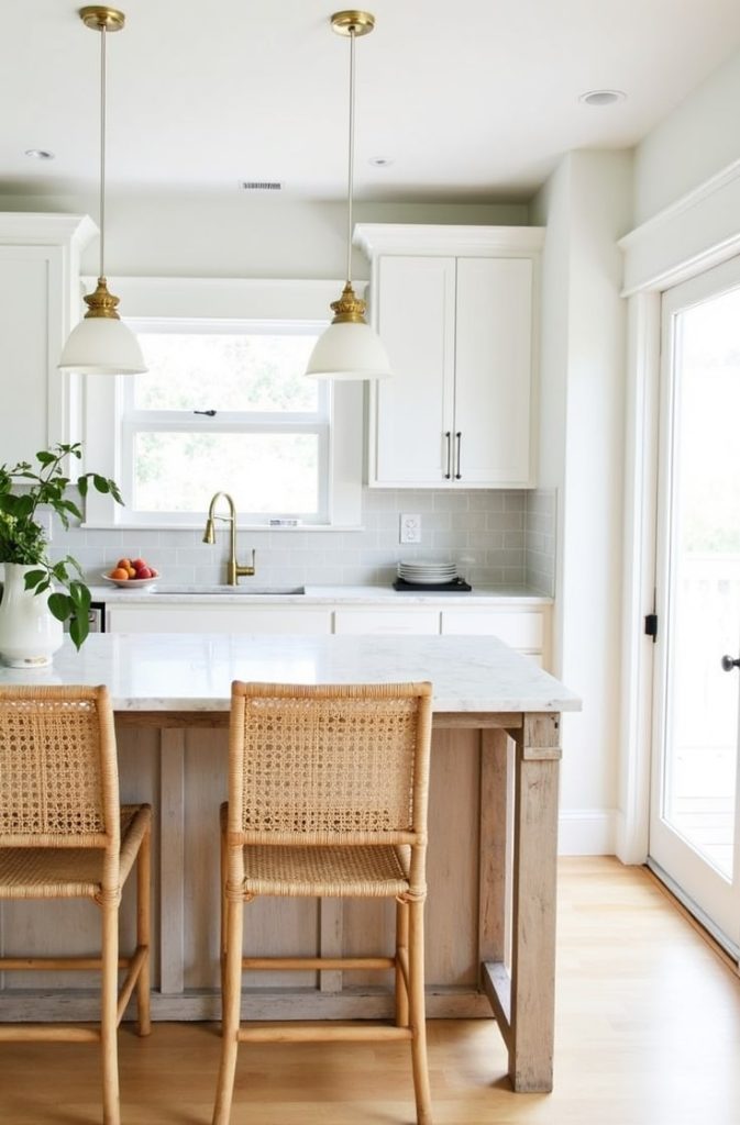 Combine Rustic Elements with Modern Simplicity