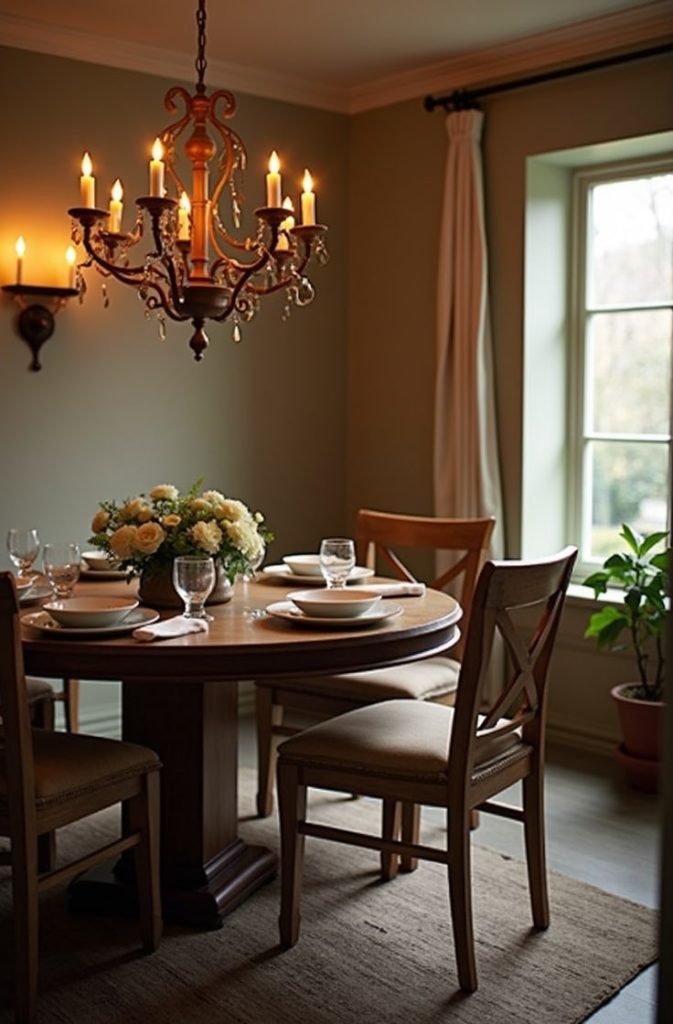 Candlelight-Inspired Fixtures for Old-World Romance