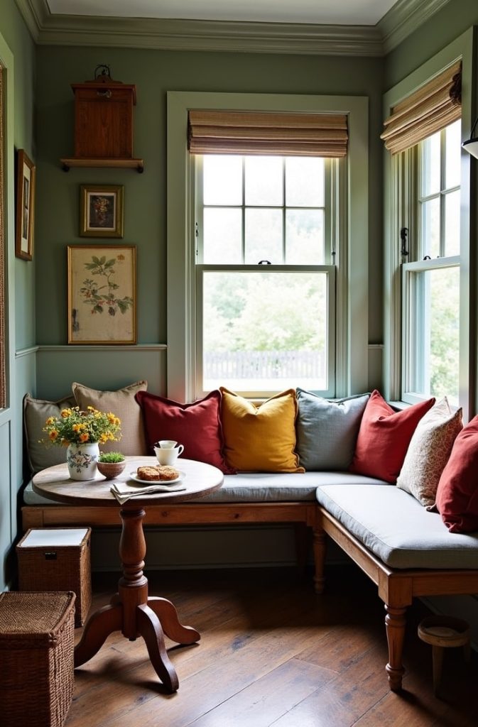   Cozy Reading Nook or Breakfast Corner