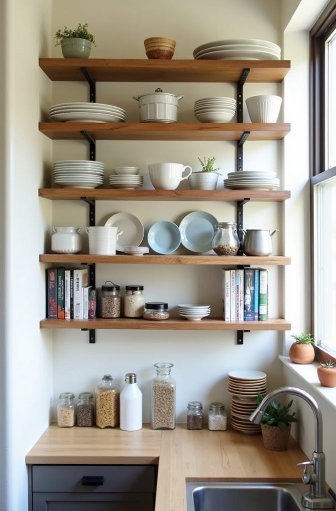 Vertical Shelving