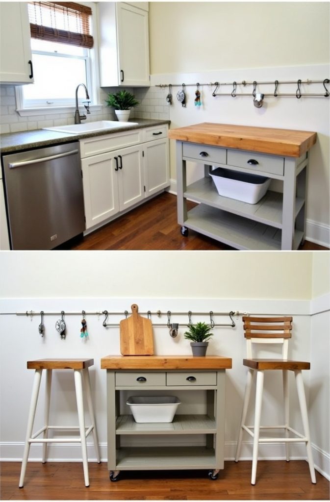 Mobile Kitchen Island