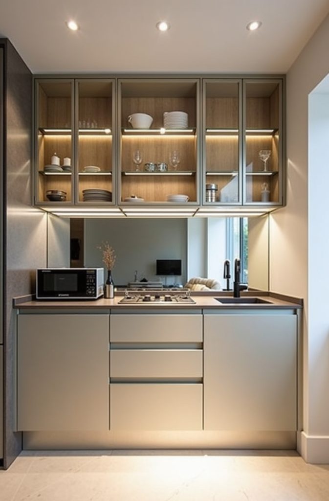 Mirrors or Glass Accents