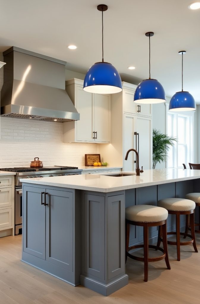 Blue Pendant Lights