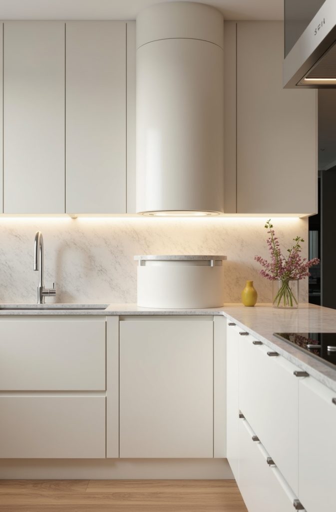 Curved Corner Cabinets