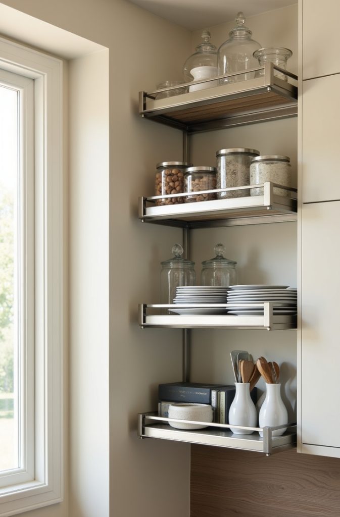 Pull-Down Shelves