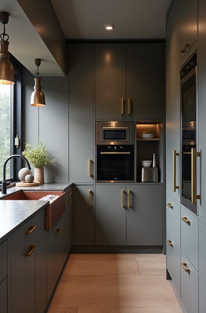 Grey and Metallic Finishes