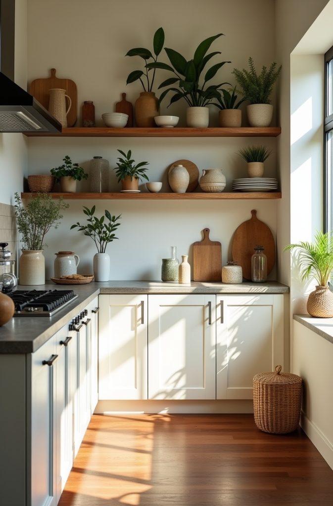 Open Shelving Showcase