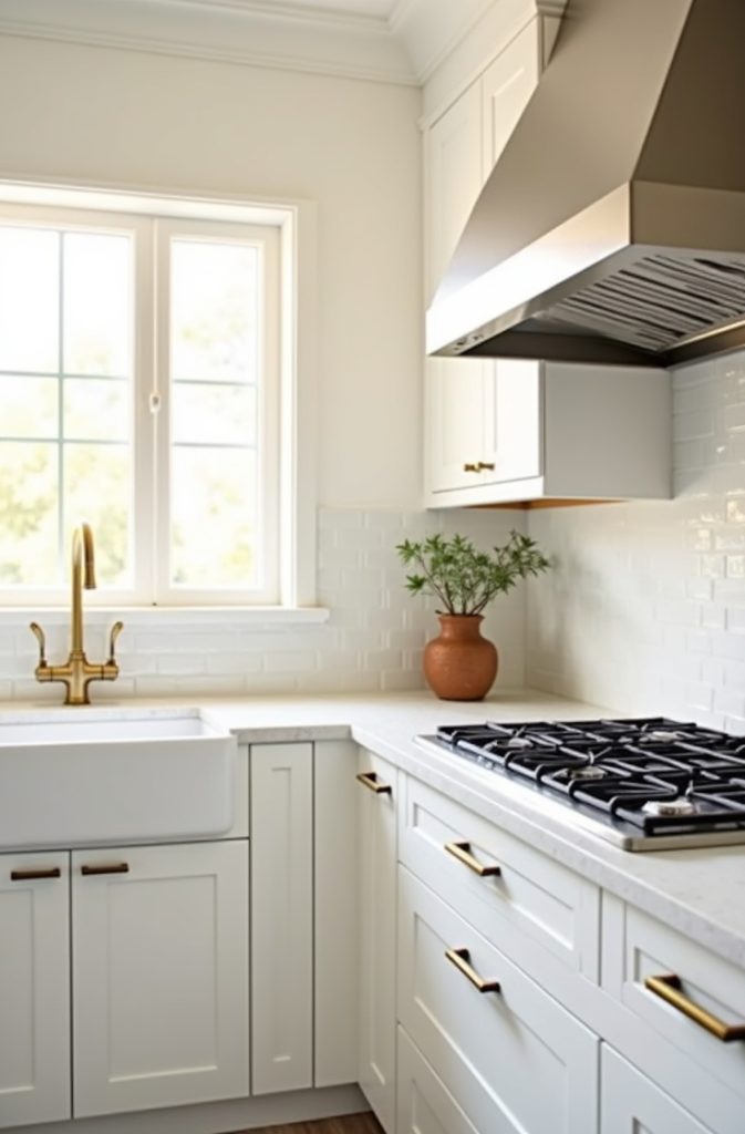 Metallic Kitchen Accents