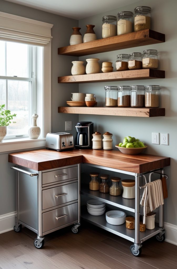 Multi-Functional Kitchen Cart
