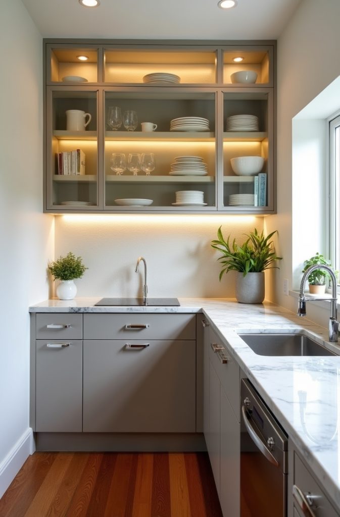 Hang a Mirror to Fake Extra Square Footage