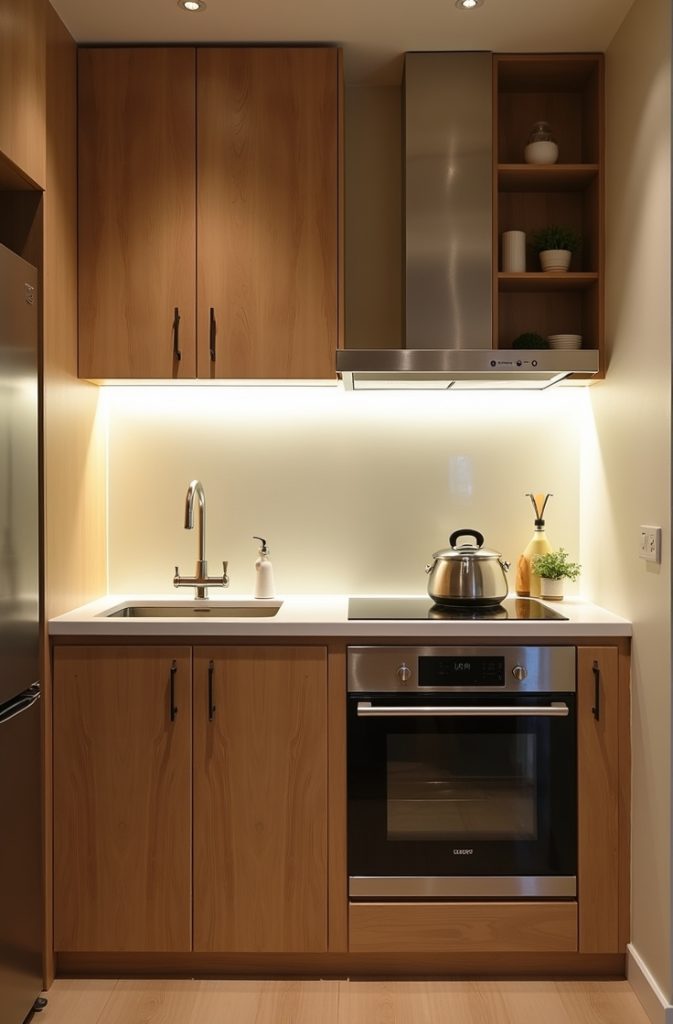Install Under-Cabinet Lighting to Eliminate Shadows