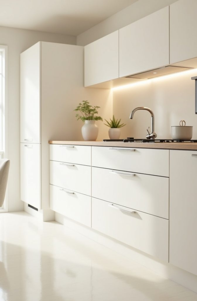 Go Handleless for a Cleaner Look