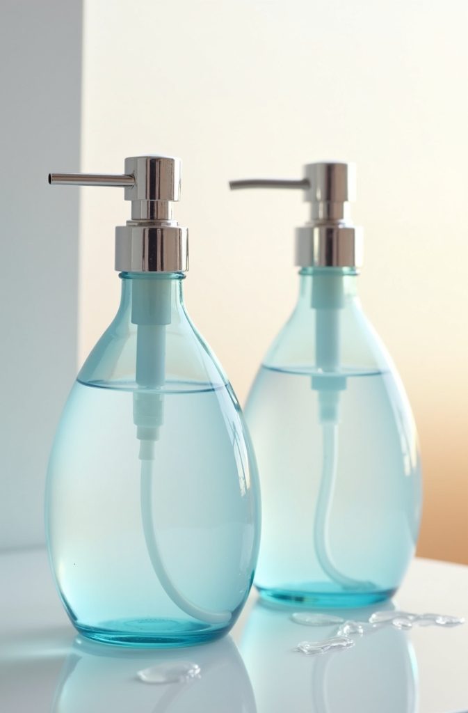 Elegant Soap Dispensers by the Sink