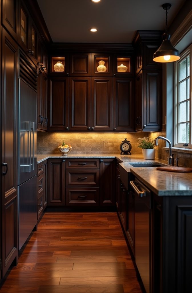 Matte Black Cabinets