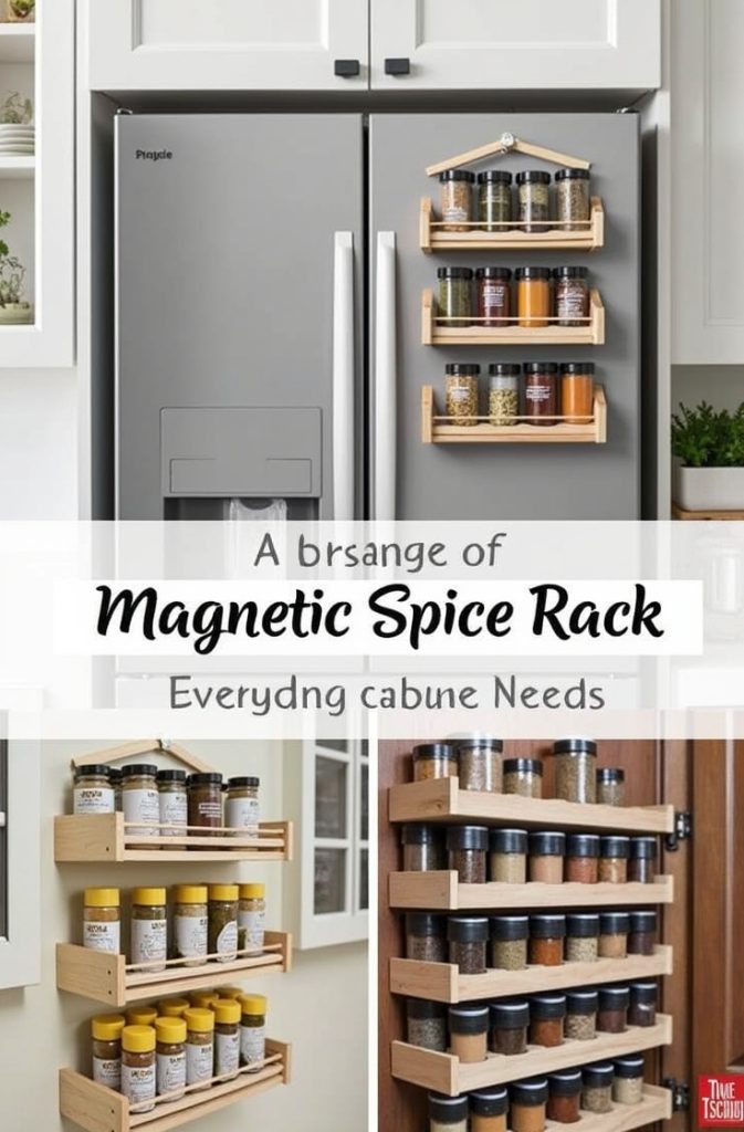 Magnetic Spice Rack